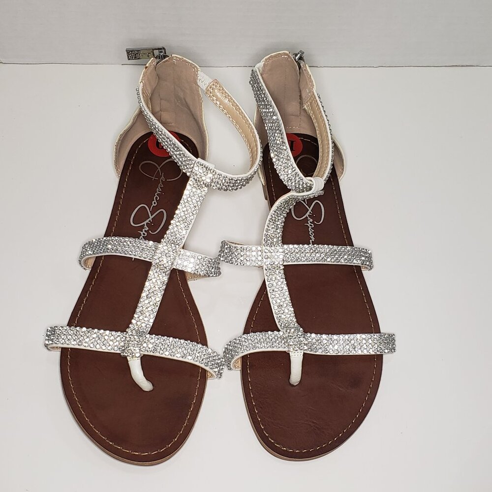 Jessica Simpson Rhinestone Sandals - Picture 2 of 6